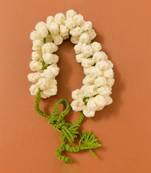 Handmade Crochet Mogra Style Gajra