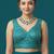 Rama embroidered traditional saree blouse