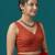 Red embroidered traditional saree blouse