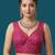 Pink embroidered traditional saree blouse