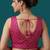 Pink embroidered traditional saree blouse