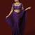 Wine embroidered traditional saree blouse