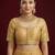 Gold embroidered traditional saree blouse
