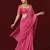Pink embroidered traditional saree blouse