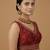 Maroon embroidered traditional saree blouse