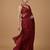 Maroon embroidered traditional saree blouse