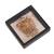 Men's gold finish white stone detailing traditional brooch