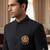Gold plated elephant motif designer brooch for men – sherwani & kurta