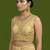 Gold embroidered traditional saree blouse
