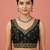 Black embroidered traditional saree blouse