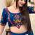 Navy Blue Navratri Lehenga Choli With Dupatta