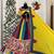 Yellow Mirror Navratri Lehenga Choli With Dupatta