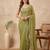 Embellished Sequinned Organza Saree with blouse
