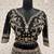 Black Color Sequence,Zari Work And Dori Work Chinon Silk_Blend Lehenga Choli