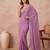 Embellished Sequinned Organza Heavy Work Saree with blouse 