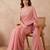 Embellished Sequinned Organza Heavy Work Saree with blouse