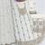 White chinon semi stitched suit with embroidery & sequence work