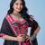 Black Pink Navratri Lehenga Choli With Dupatta