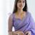 Lavender & Silver-Toned Woven Design Zari Saree with blouse 