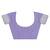 Lavender & Silver-Toned Woven Design Zari Saree with blouse 