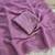 Purple Embroidered Organza Designer Saree