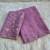 Purple Embroidered Organza Designer Saree