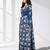 Aegean blue silk blend kantha stitch saree with white peacock & floral thread work