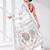 White silk blend kantha stitch saree with multicolor thread work