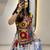 Multicolour Silk Navratri Lehnega Choli With Dupatta