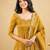 Musterd cosmo silk party  embroidery wear  anarkali suit set
