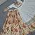 White Color Sequins,Foil Mirror,Zari Gotta Satin With Print Work Faux Georgette Lehenga Choli 