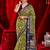 veda pure kalamkari kora saree hand embroidery