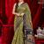 veda pure kalamkari kora saree hand embroidery