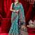 yashvi pure kalamkari kora saree hand embroidery