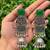 German silver geometric green long jhumka earrings