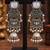 German silver geometric white long jhumka earrings