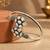 German silver white color adjustable bracelet