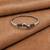 German silver snakehead wine stone adjustable kada bracelet