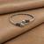 German silver snakehead clear stone adjustable kada bracelet