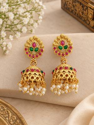 South indian temple combo jewellery set with kamarbandh 3