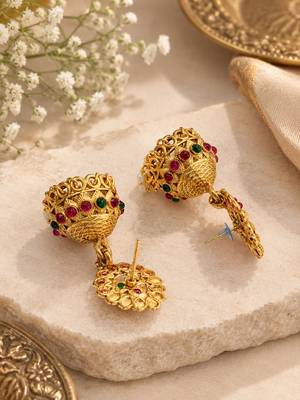South indian temple combo jewellery set with kamarbandh 4