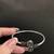 German silver oxidized floral motif mint kada bracelet