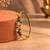 Gold plated geometric pink adjustable kada bracelet
