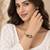Gold plated geometric multi adjustable kada bracelet