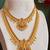 Temple laxmi peacock combo jewellery set