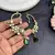 Kundan Green Stone Ear Cuff Earrings, Indian Bridal Jewelry, Festive Statement Climber