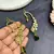 Kundan Green Stone Ear Cuff Earrings, Indian Bridal Jewelry, Festive Statement Climber