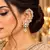 Kundan Stone Ear Cuff Earrings, Indian Bridal Jewelry, Floral Statement Design