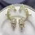 Kundan Stone Ear Cuff Earrings, Indian Bridal Jewelry, Floral Drop Design