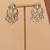 Gold plated kundan long haar necklace set